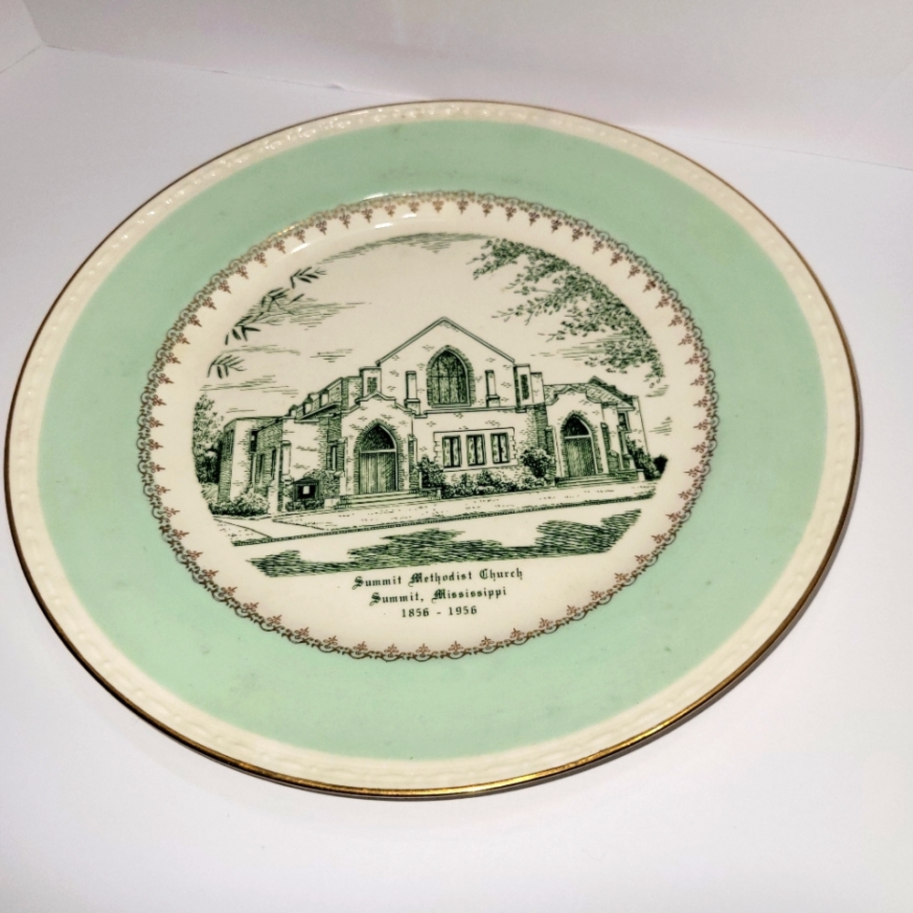 Rare Decorative Church Plate